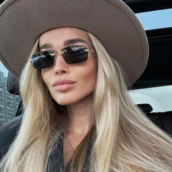 GUCCI UNISEX GG1221S 004 GUCCI RIMLESS GG LOGO ON LENS SUNGLASSES - Picture 3 of 16